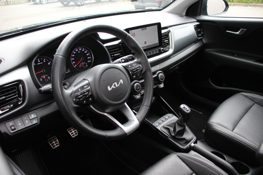 Kia Stonic 1.0 t-gdi platinum edition | schuifdak | leder | camera