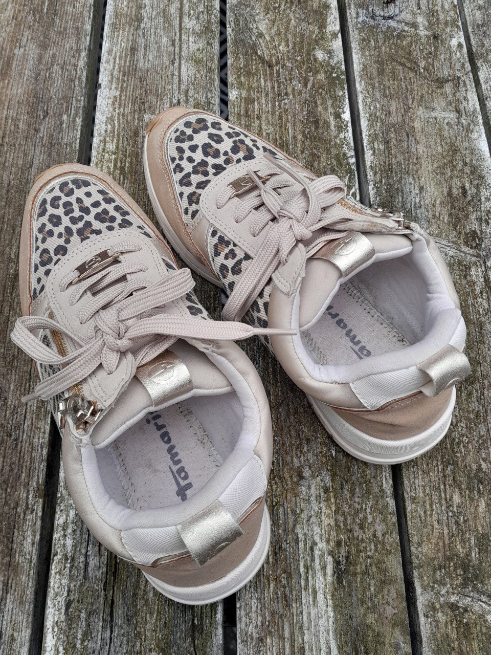 Luipaard sneakers Tamaris, maat 39