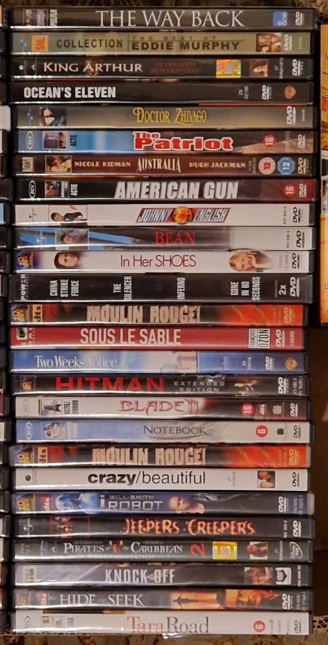 161 originele dvd's