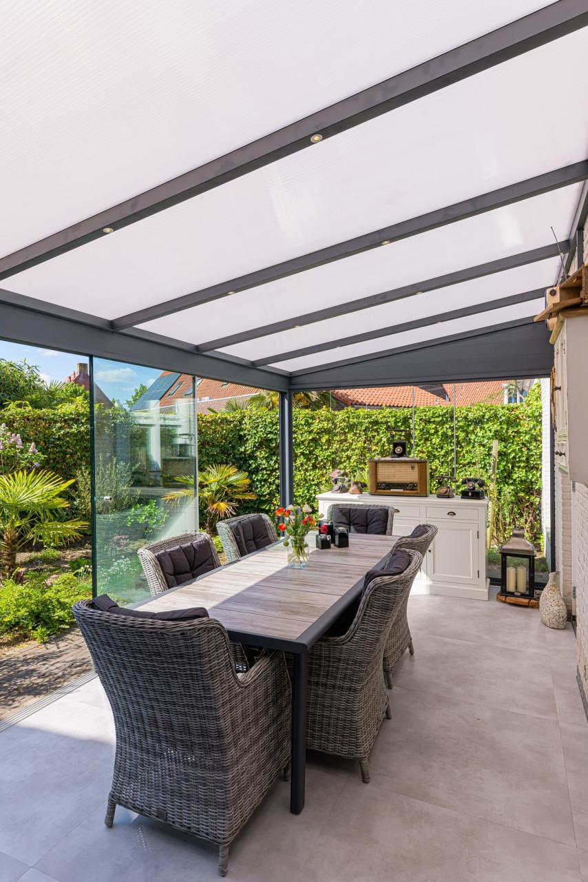 Aluminium overkappingen