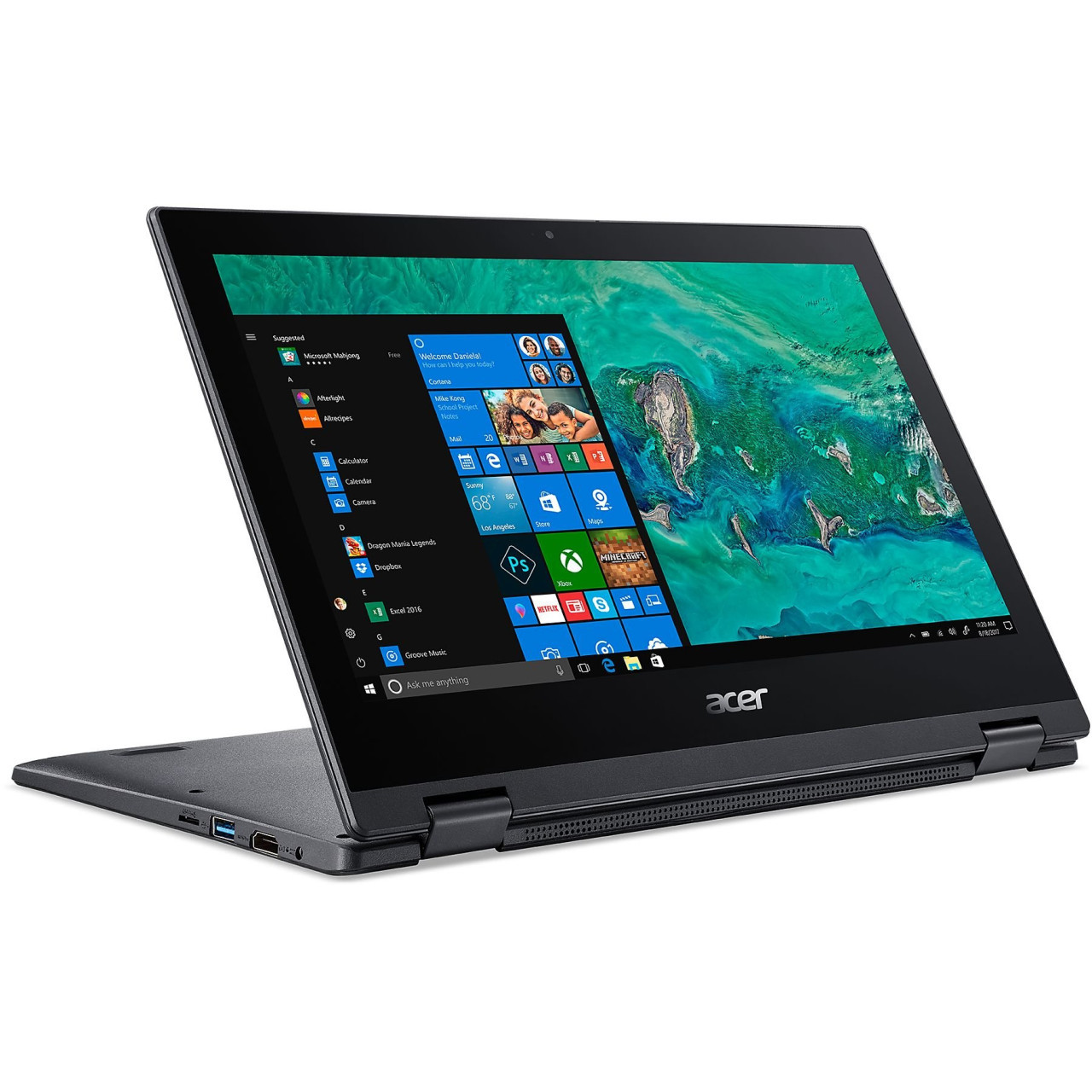 Acer Spin 1 convertible 2-in-1 N4020 128Gb SSD Windows 11 touchscreen 65€