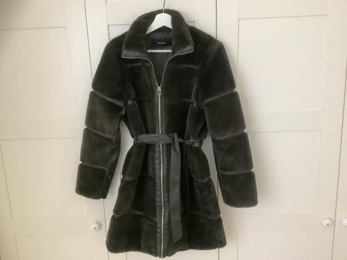Vero Moda Faux Fur warme Winterjas - slechts paar x gedragen