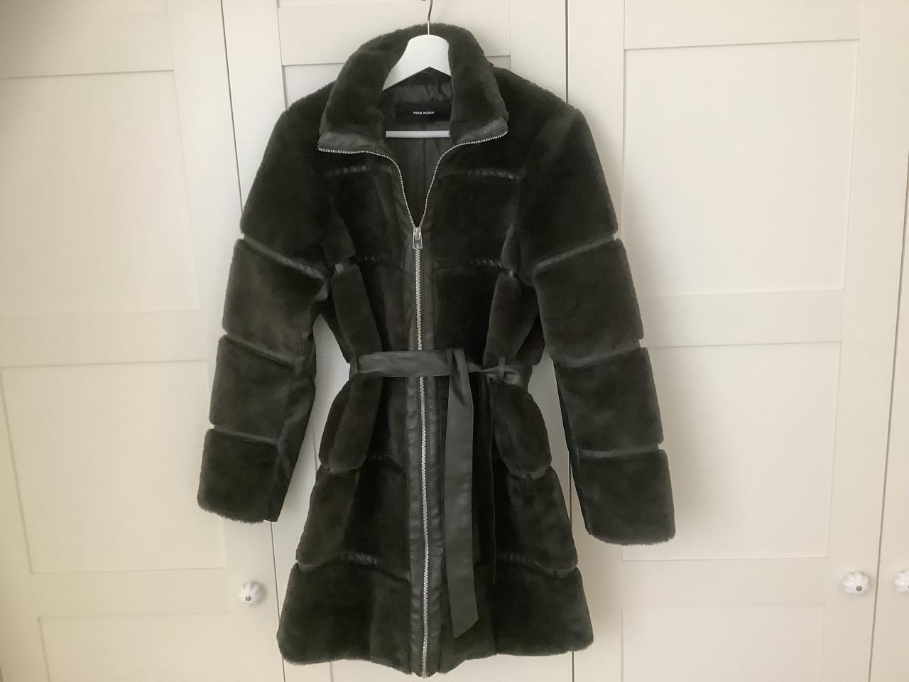 Vero Moda Faux Fur warme Winterjas - slechts paar x gedragen