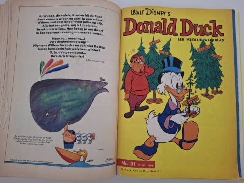 26 x Donald Duck uit 1966 in verzamelmap