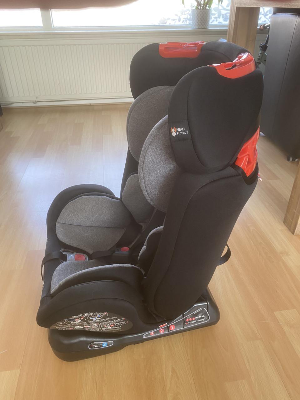 Autostoel verstelbaar (isofix)