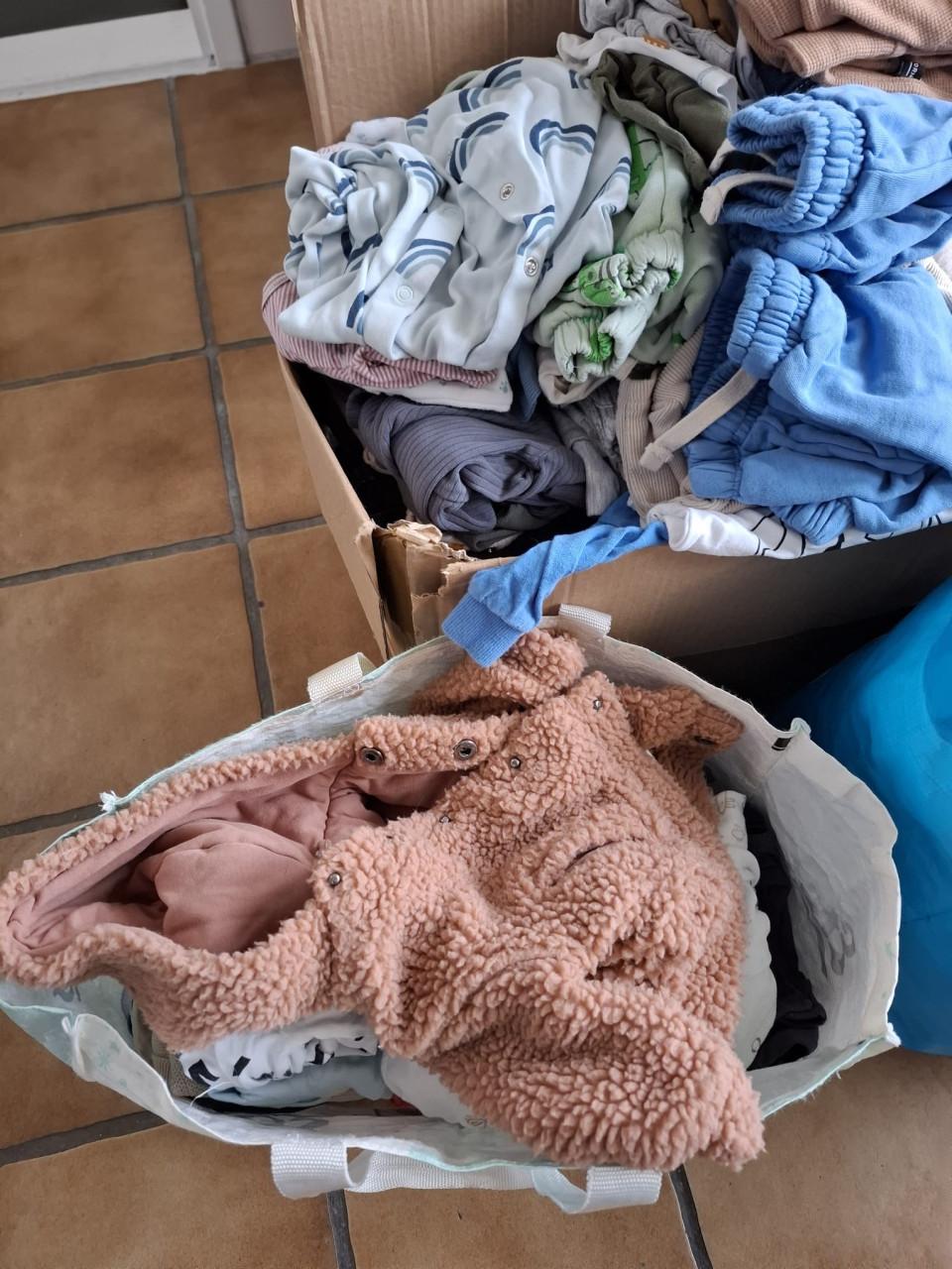 Kleding bundel baby maat 50 tot 80