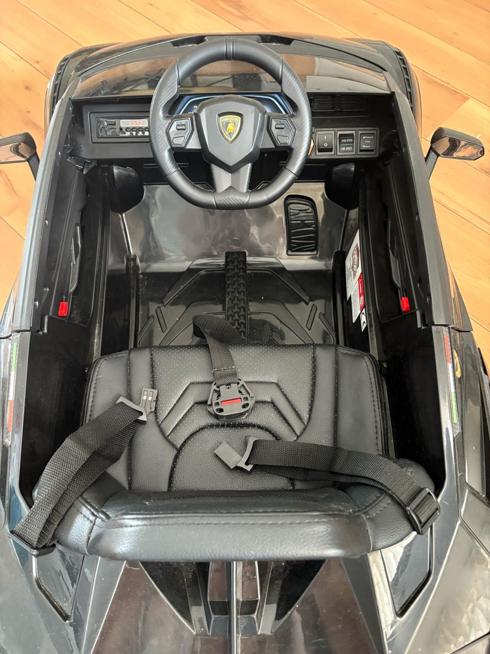 Elektrische kinderauto Lamborghini Sian met afstandsbediening