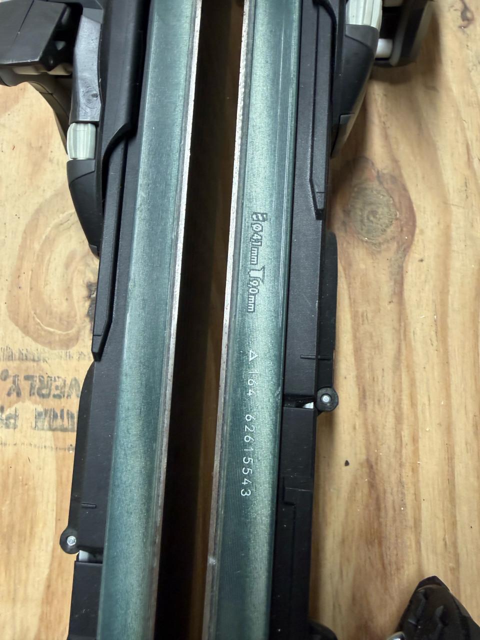 Fischer AMC 73 Carve ski’s 164cm + bindingen + stokken