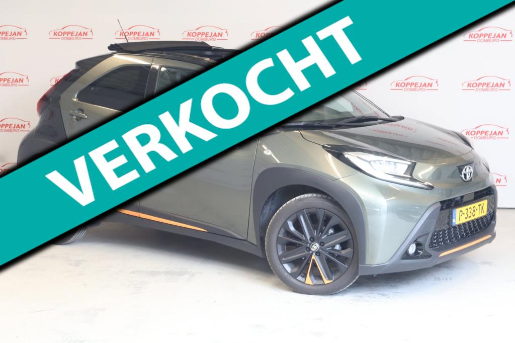 Toyota Aygo x 1.0 vvt-i s-cvt limited nl auto,cabrio, carplay, stoelverw