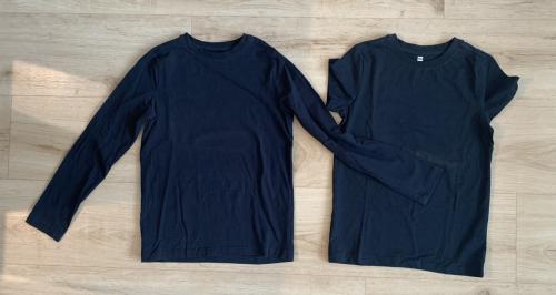 T-Shirt en longsleeve 134/140