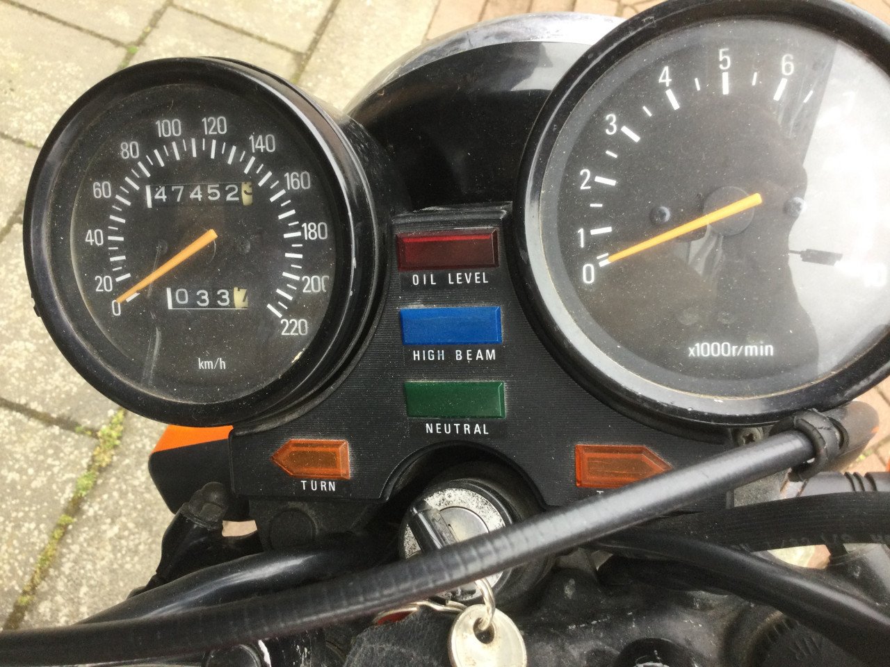 Yamaha motor TR1 (oldtimer)
