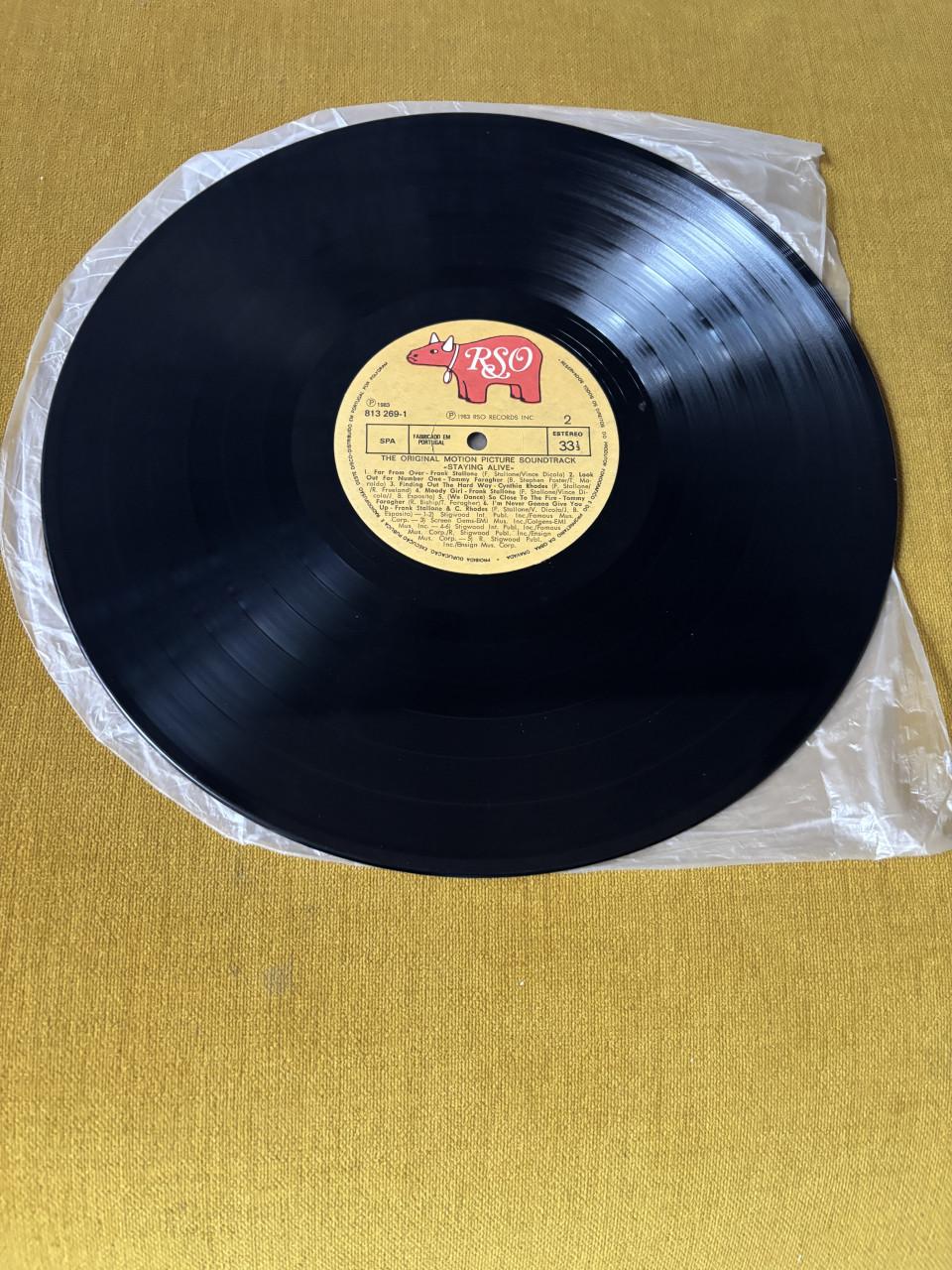 Staying Alive Soundtrack Vinyl