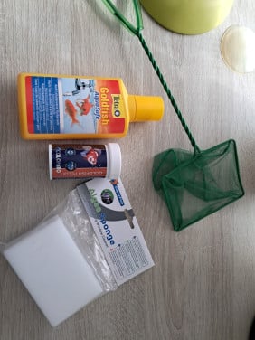 Goudvis spullen