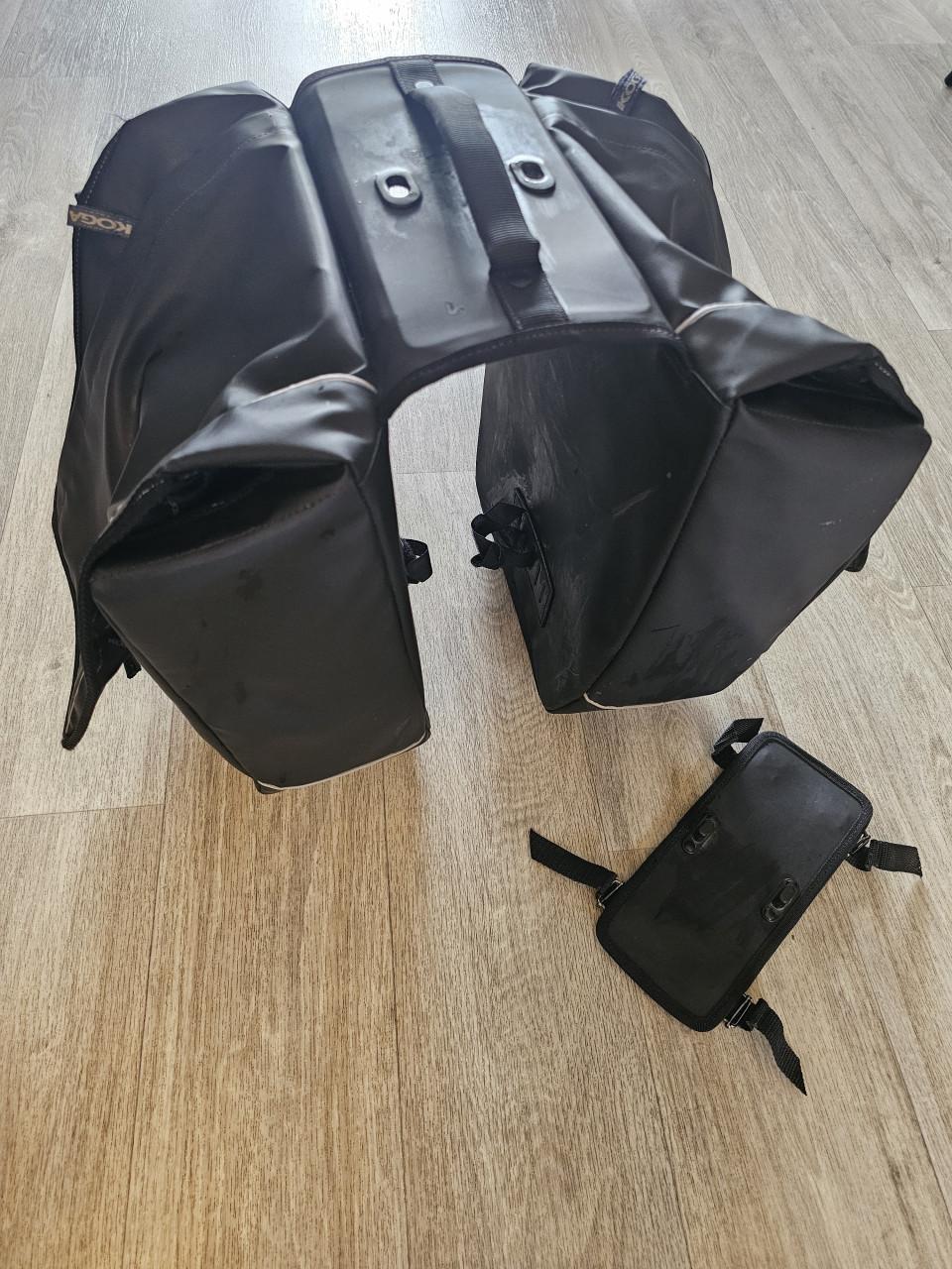 Fietstassen dubbele merk Koga