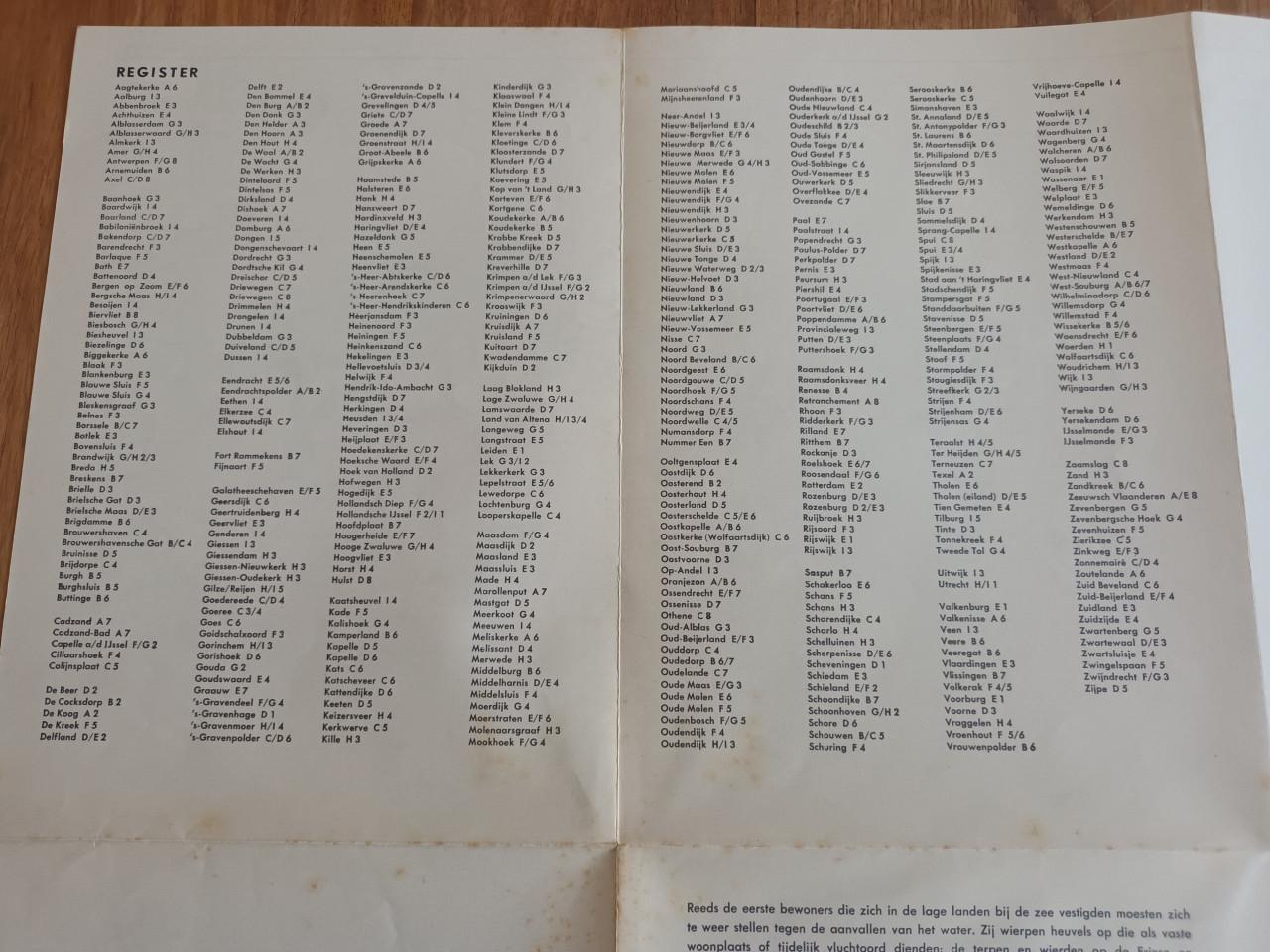 De Ramp (1953) mét kaart en gratis extra boek