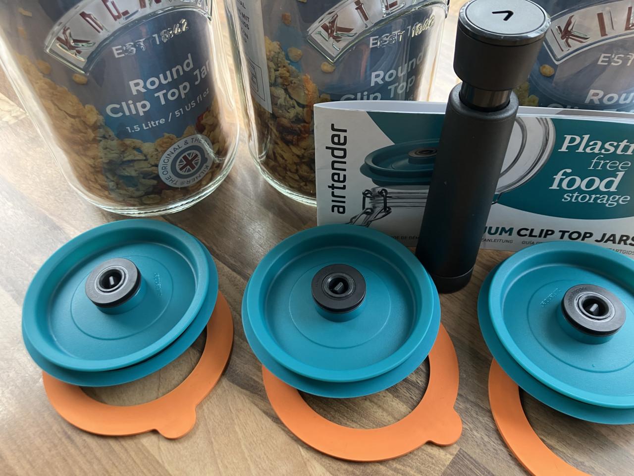 Kilner beugelpot 3st 1,5ltr