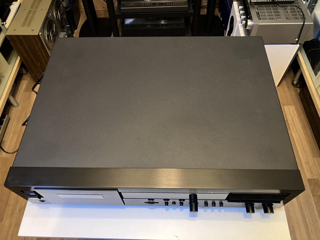 Nakamichi DR-2 3 koppen dual capstan cassettedeck bijna nieuw garantie
