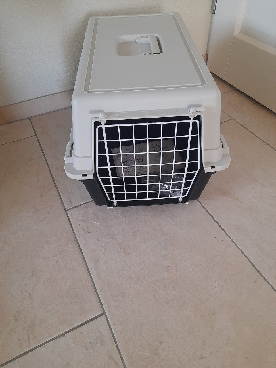 Vervoers box / Reismand voor katten  (nieuw) 58 x 37 x 33H