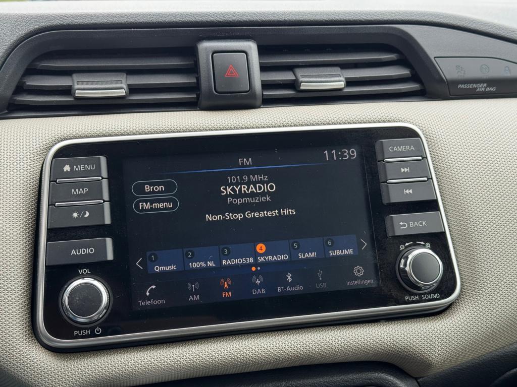 Nissan Micra 1.0 ig-t n-connecta * camera * navigatie * dealer onderhouden