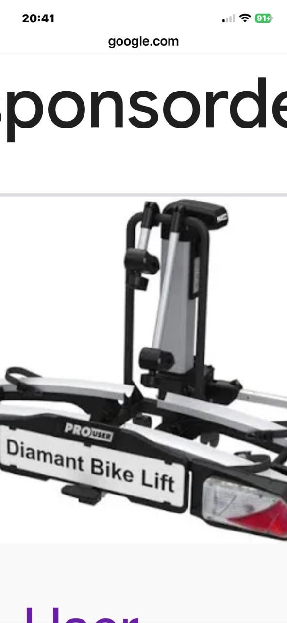 Te koop gevraagd fietsen drager met lift