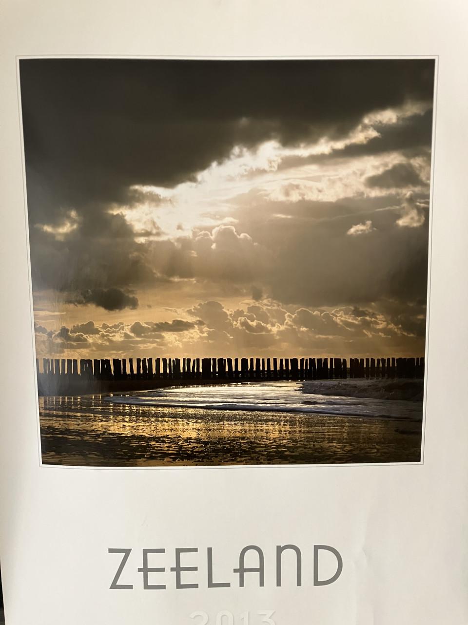 Zeeland kalender (2013) met prachtige afbeeldingen van Ruden Riemens.