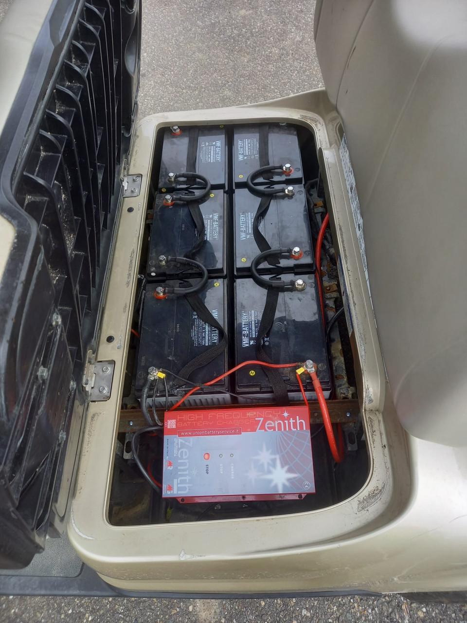 Yamaha golfkar met laadbak