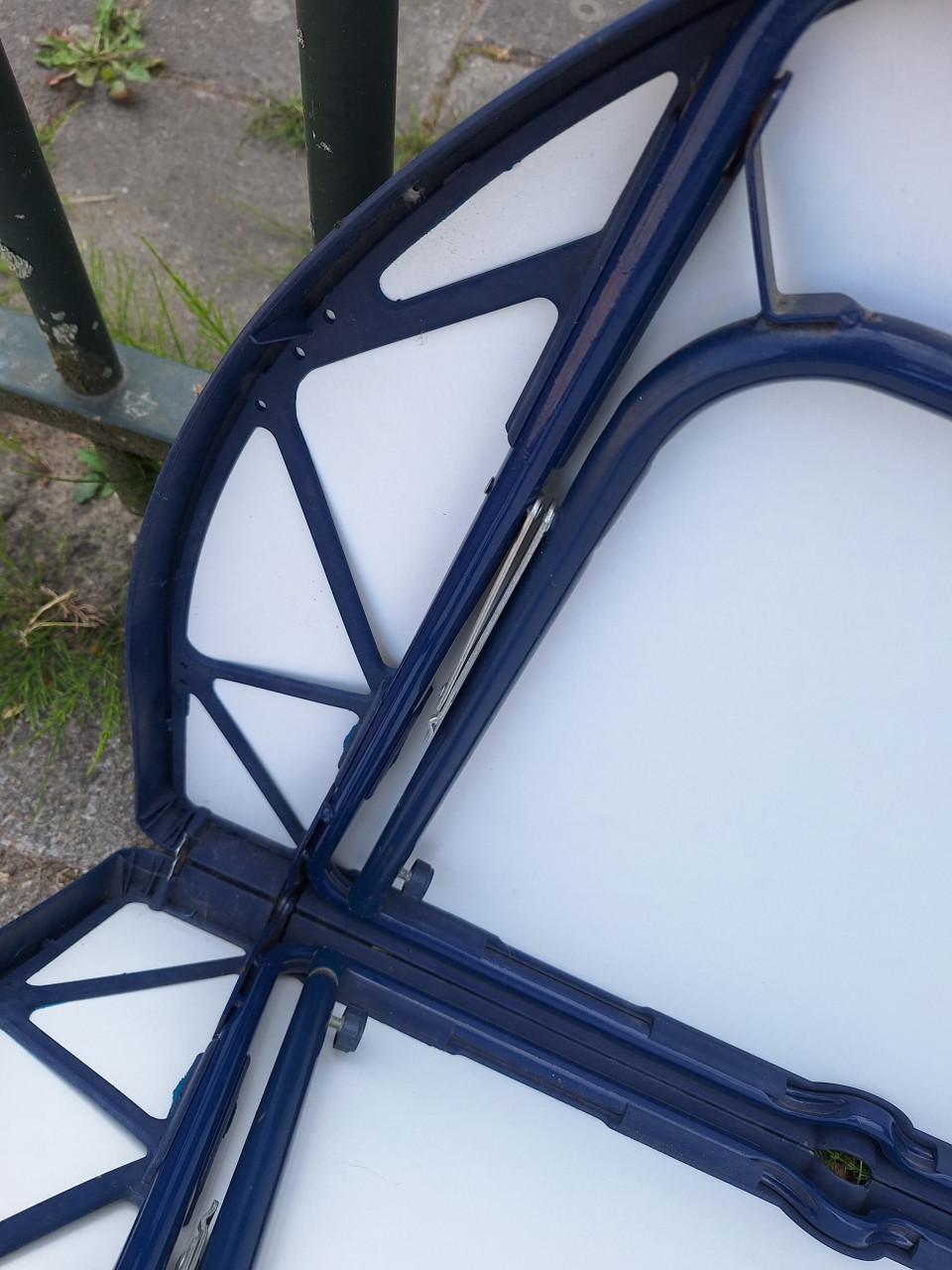 Crespo inklapbare campingtafel ovaal