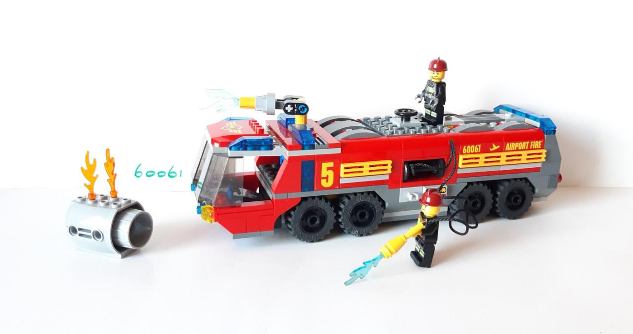 LEGO City 60061: Luchthaven Brandweerwagen