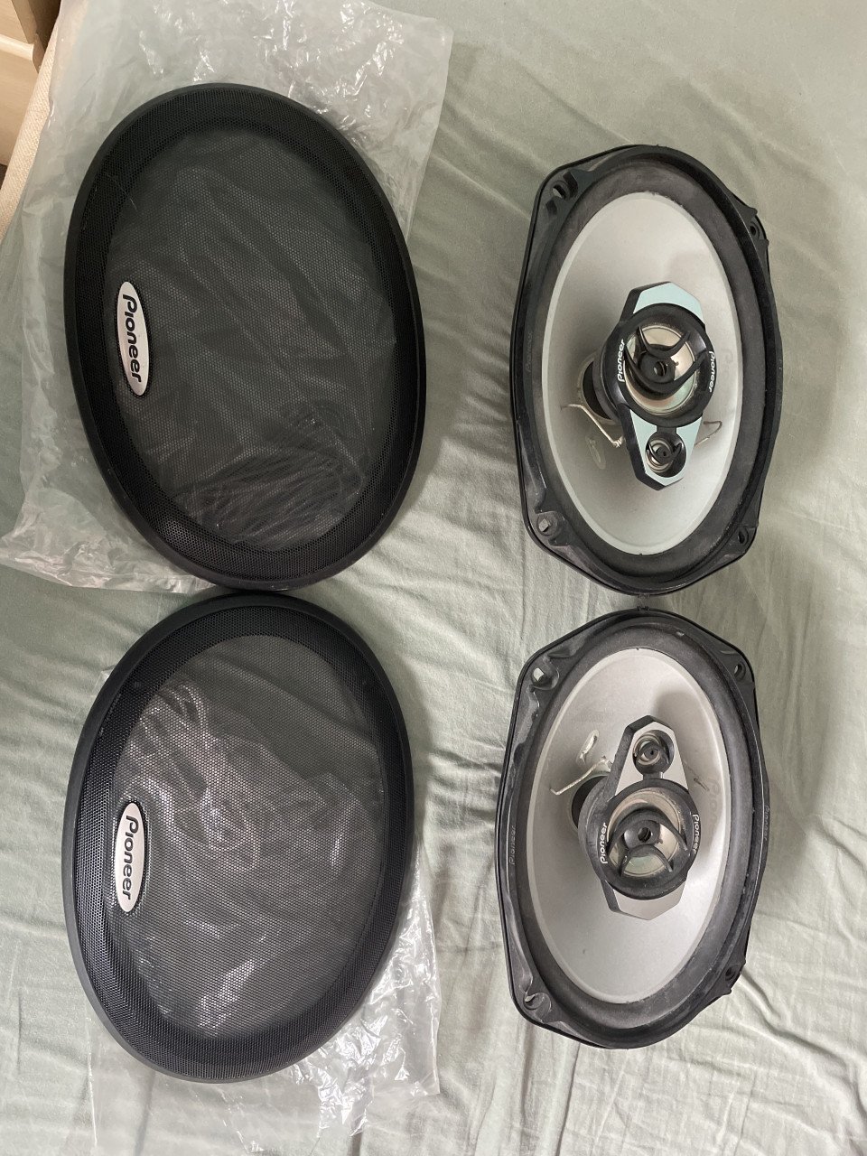 Pioneer 3-weg speakers ovaal TS-A6968 Max 250w