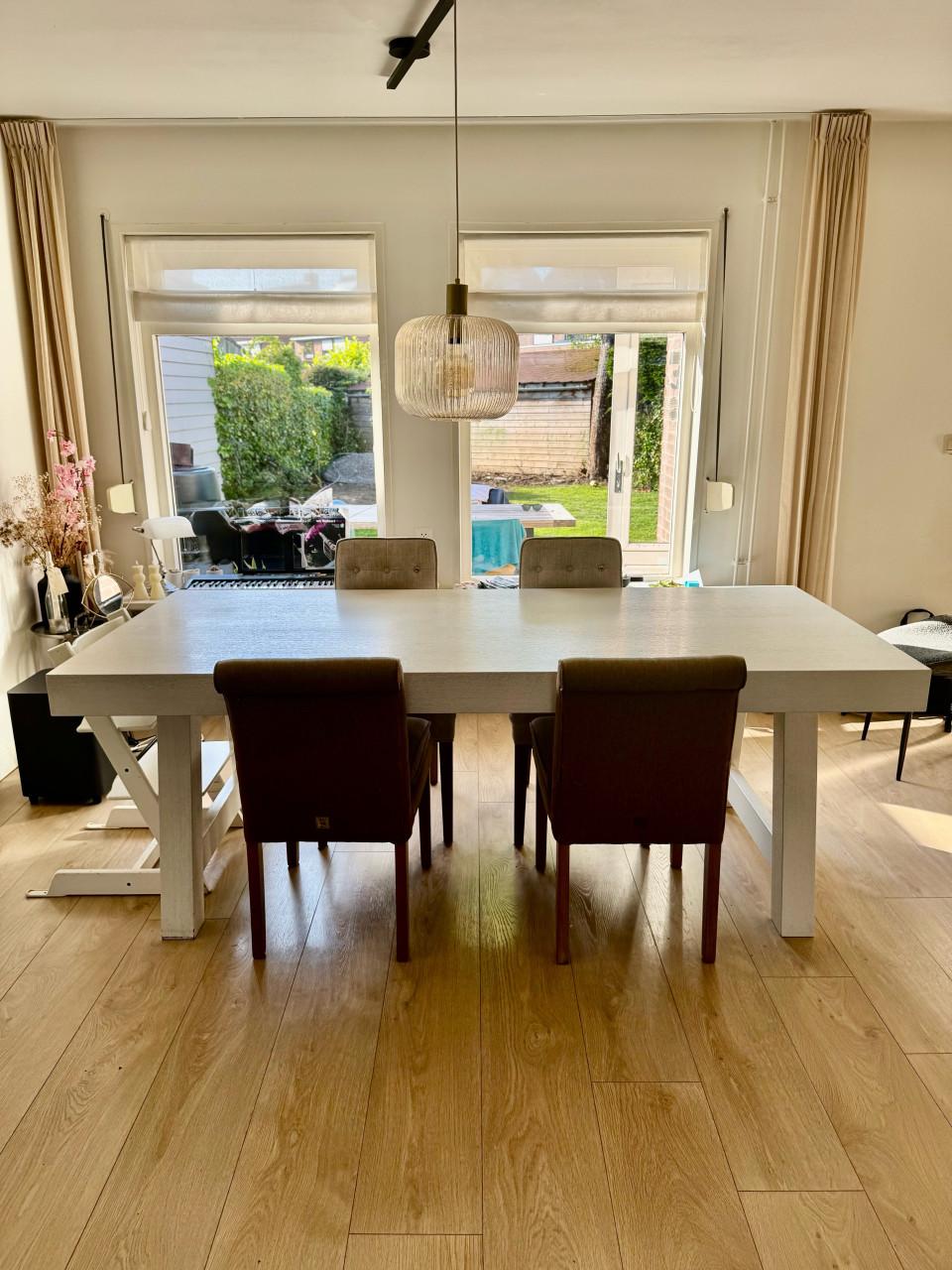 Tafel Goossens wonen eettafel 220x100