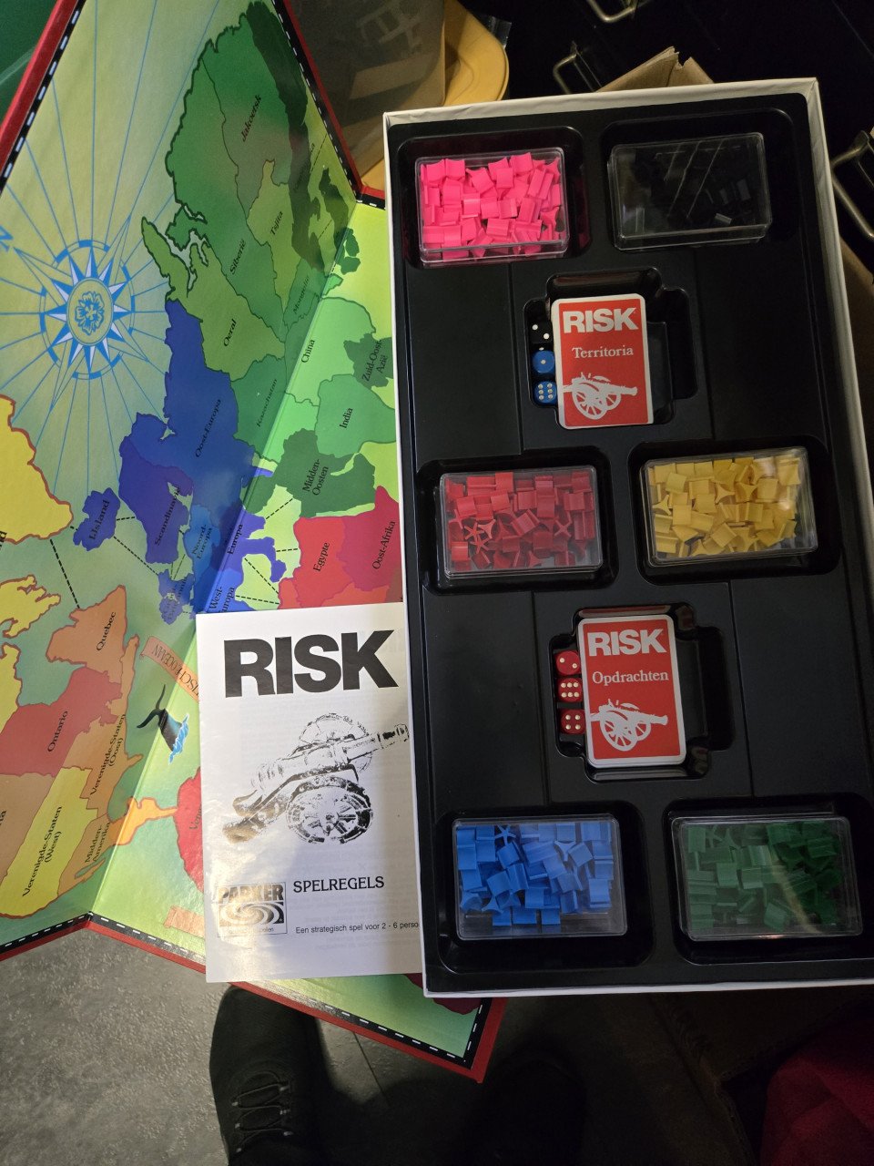 Risk spel. Origineel van Parker. Helemaal compleet en igst.