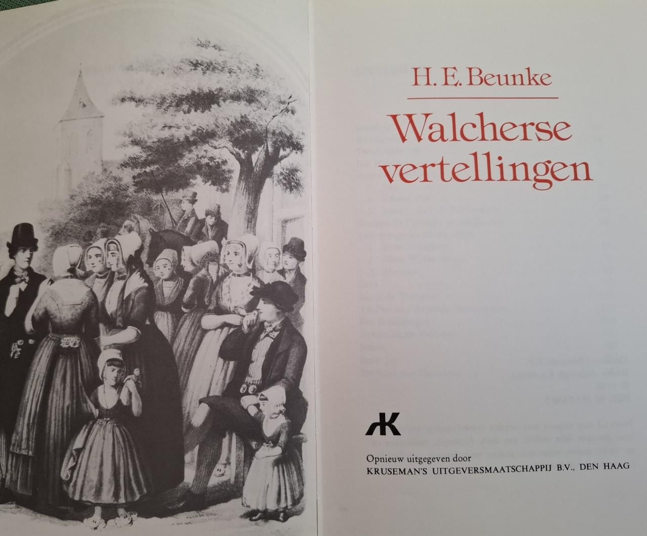 Walcherse vertellingen, door H.E. Beunke