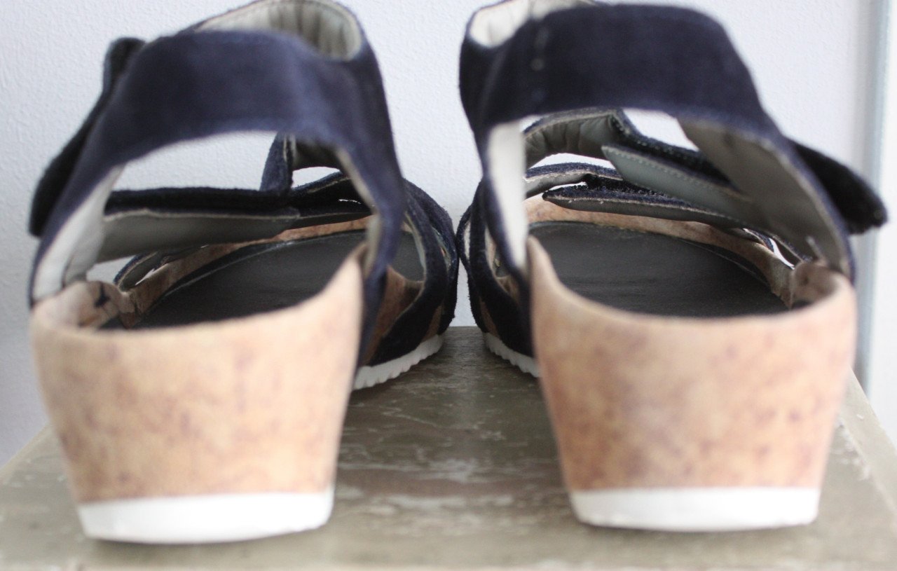Donkerbauwe sandalen maat 6h