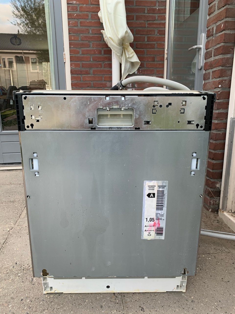Siemens inbouwvaatwasser - simpele bediening (bezorging kan)
