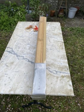 Houten luxaflex IKEA