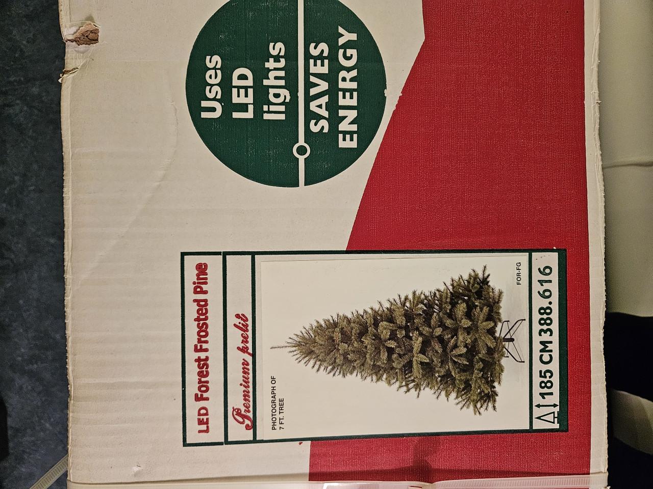 Kerstboom met led verlichting