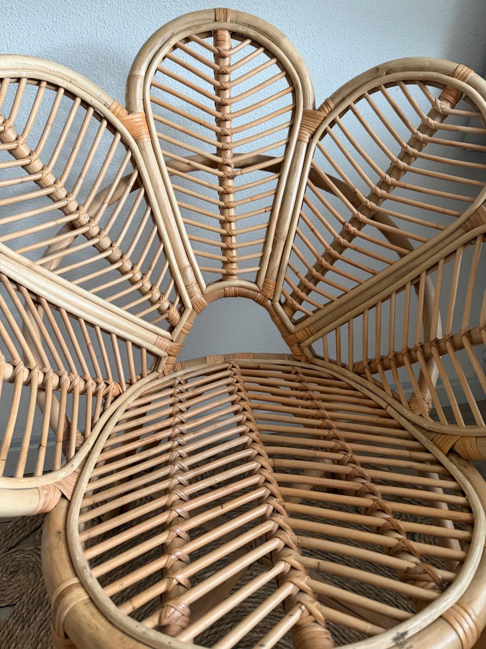 Rotan stoel