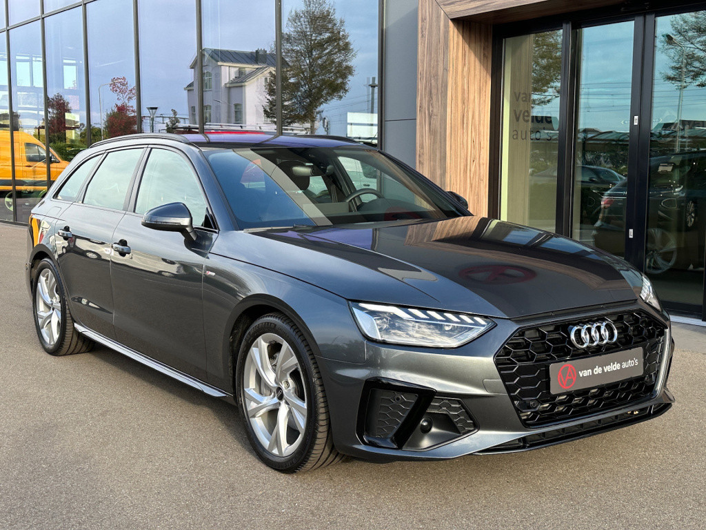 Audi A4 avant 40 tfsi 204pk s-tronic s-line | led | black optiek | virtual 