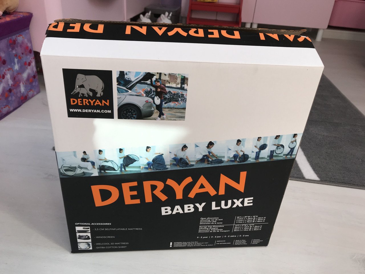 Te koop: Deryan reisbedje Baby Luxe