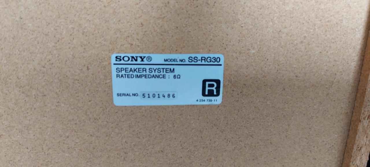 Sony 2-weg bassreflex speakerset