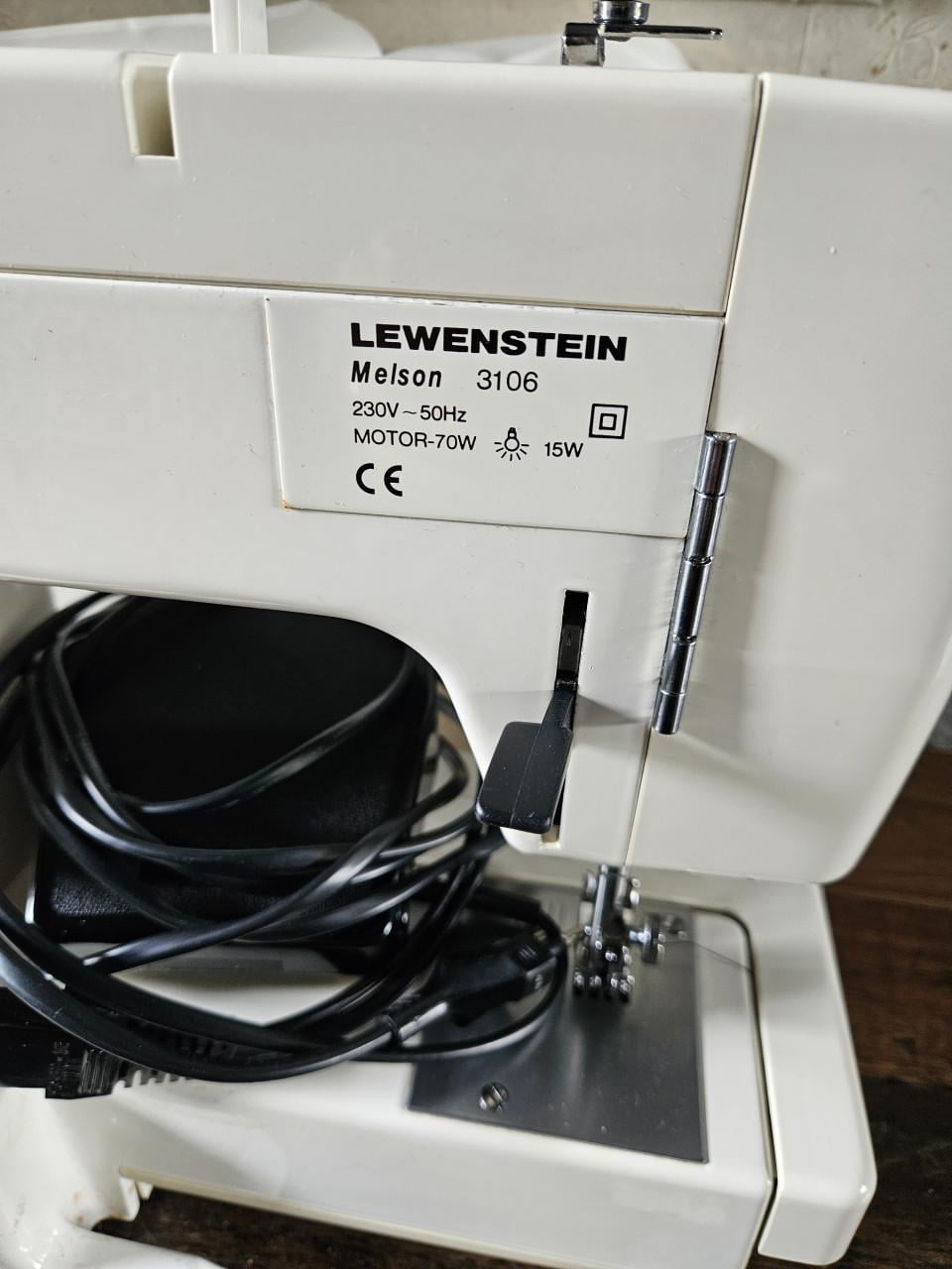 Werkende krachtige Lewenstein Melson 3106 Naaimachine - Limited Edition