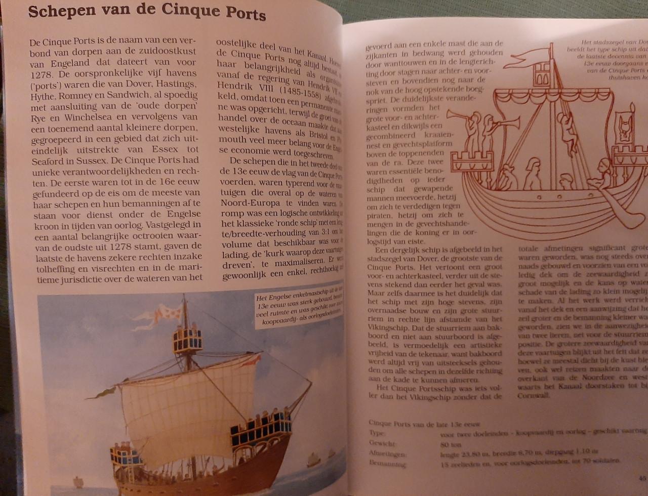 Zeilschepen, Geïllustreerde Encyclopedie, door J. Batchelor & C. Chant