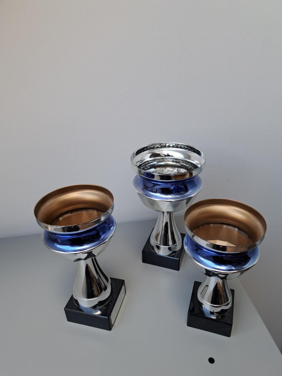 Mooie bekers in goede staat voor een clubkampioen!