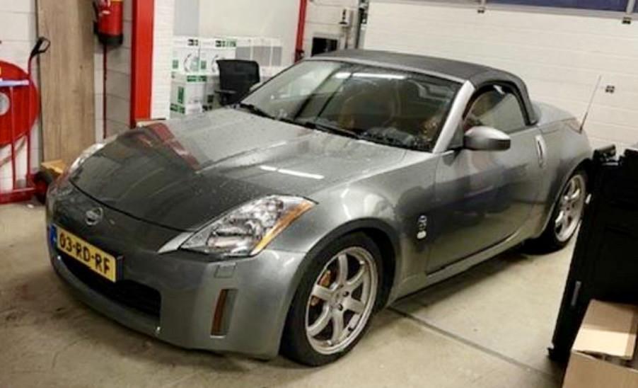 Nissan 350Z cabrio met taxatierapport