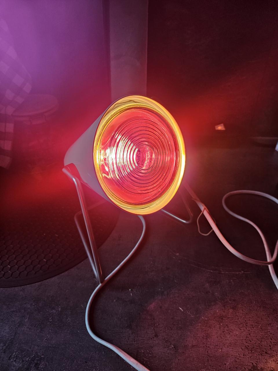 Zgan Philips Infraphil Infraroodlamp - Vintage Model