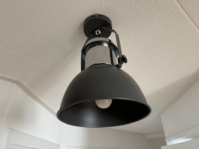 Plafondlamp, metaal / chroom, Industrie-stijl, factory-stijl, scheepslamp