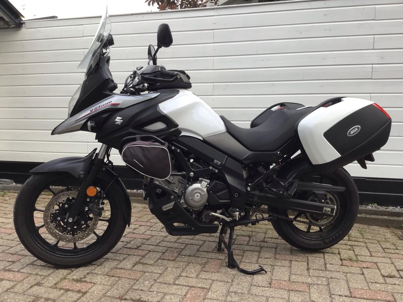 Suzuki v-strom 2017 kofferset en tomtom
