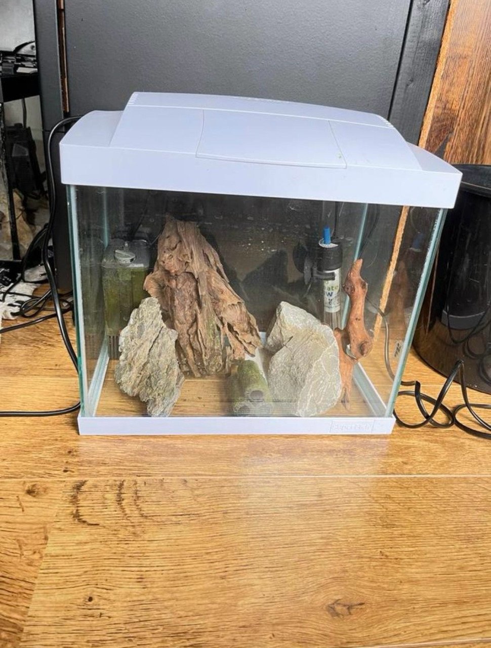 Aquarium klein wit
