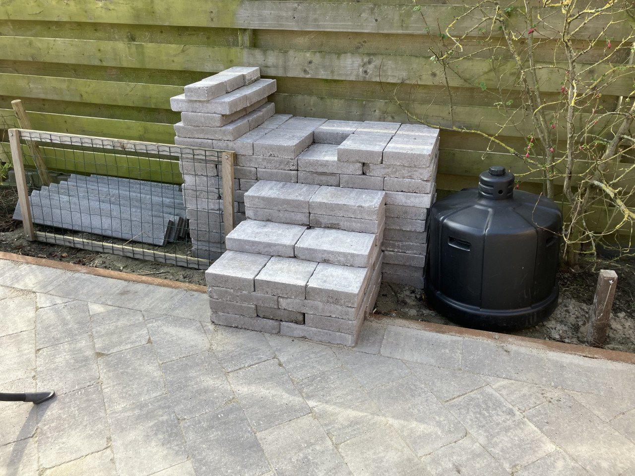 Excluton getrommelde sierstenen (10,5m2)