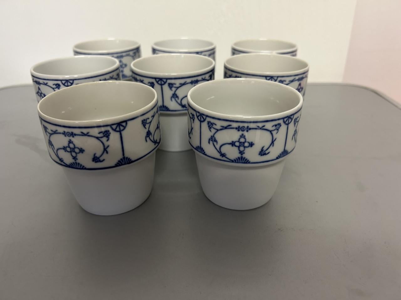 Blau-Saks Jäger servies. Porselein